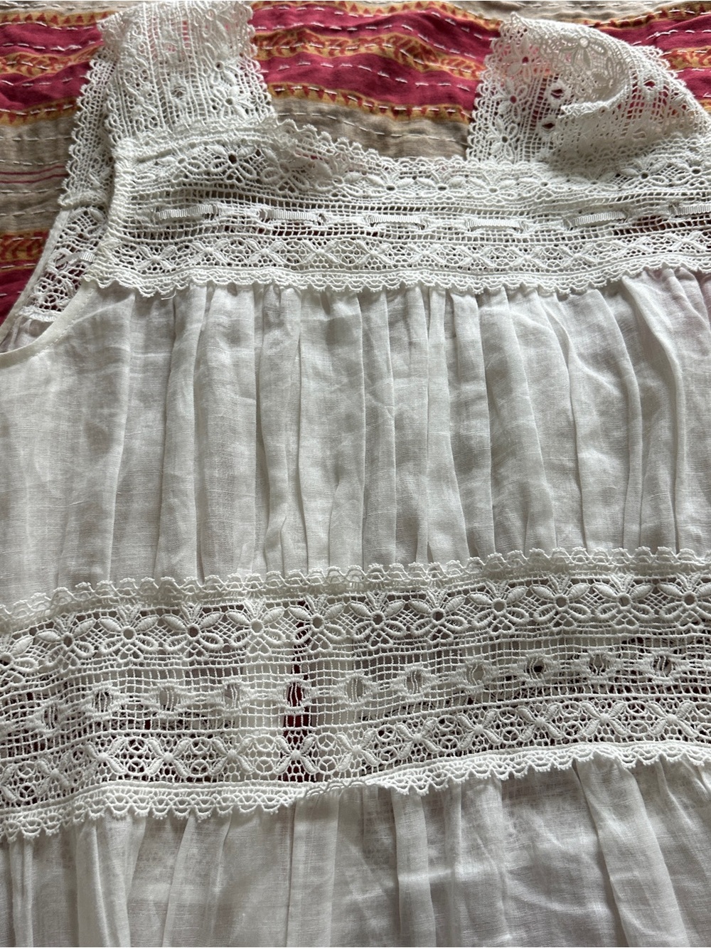 Doen Ramie and Lace Dress - Picture 7 of 7